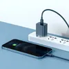 Baseus Super Si 1C szybka ładowarka USB Typ C 20W Power Delivery + kabel USB Typ C - Lightning 1m niebieski (TZCCSUP-B03)